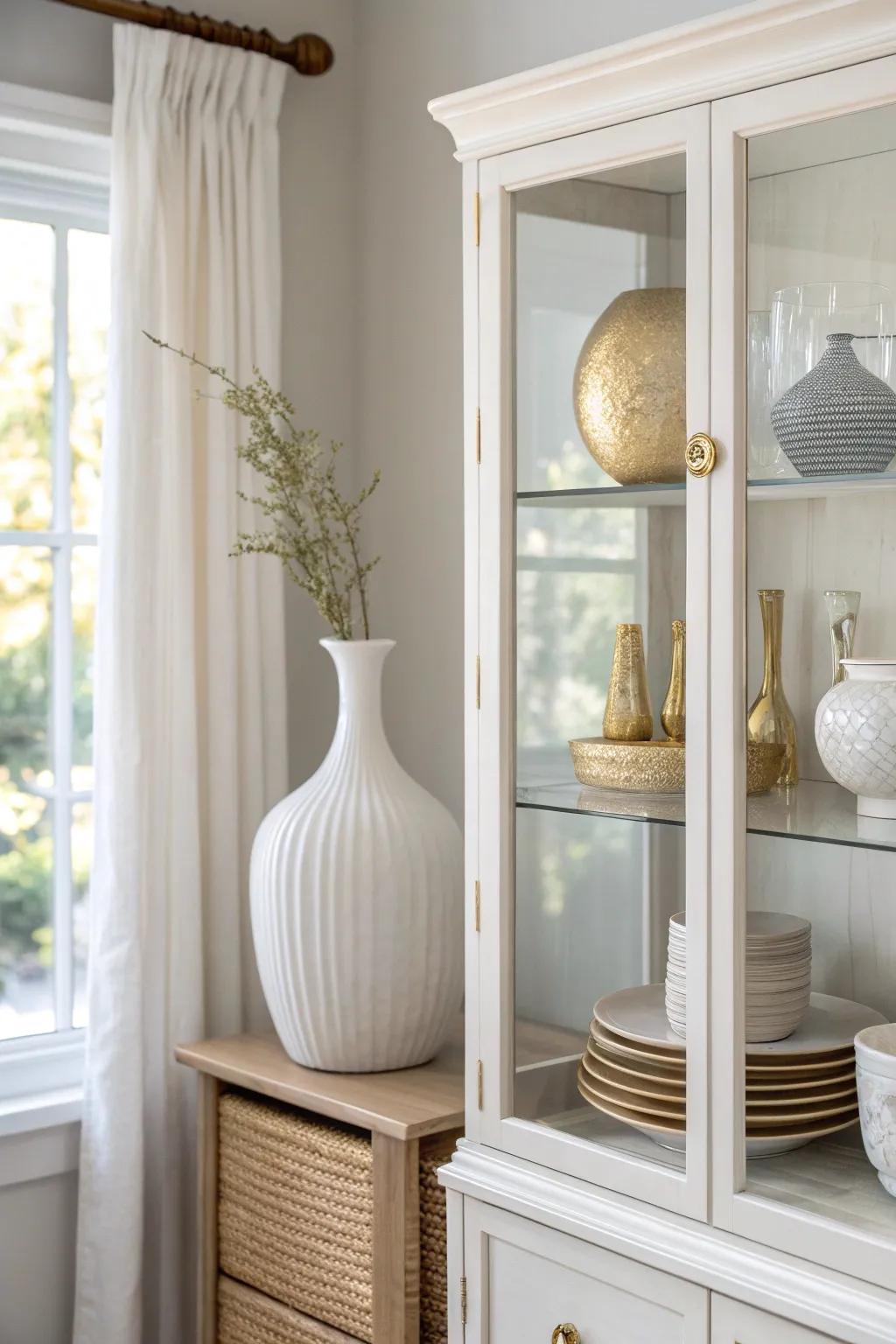 A minimalist approach emphasizes the beauty of simplicity and balance. 🧘‍♀️ #MinimalistDecor #CleanDesign