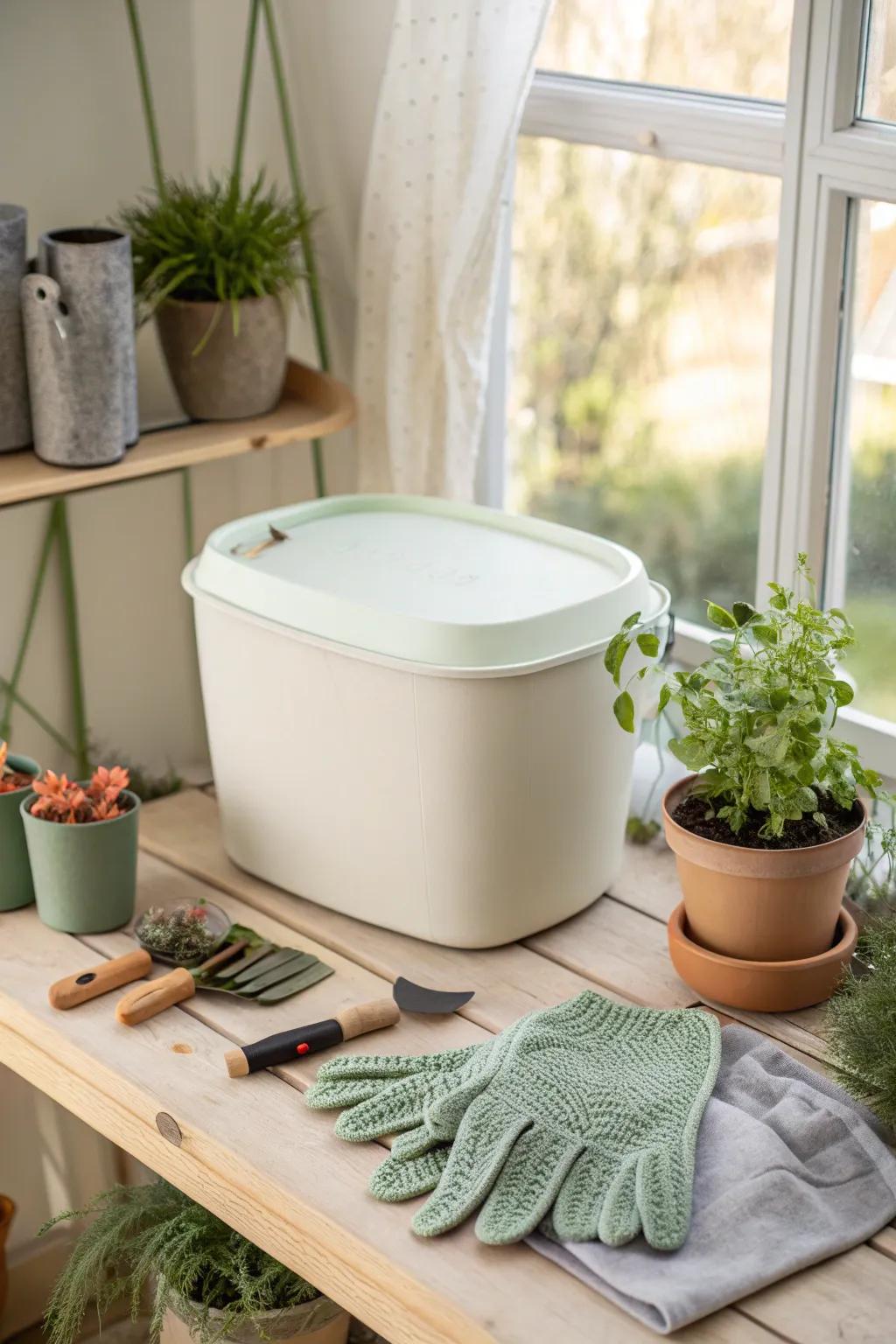 Keep your garden shed organized with these practical storage solutions.