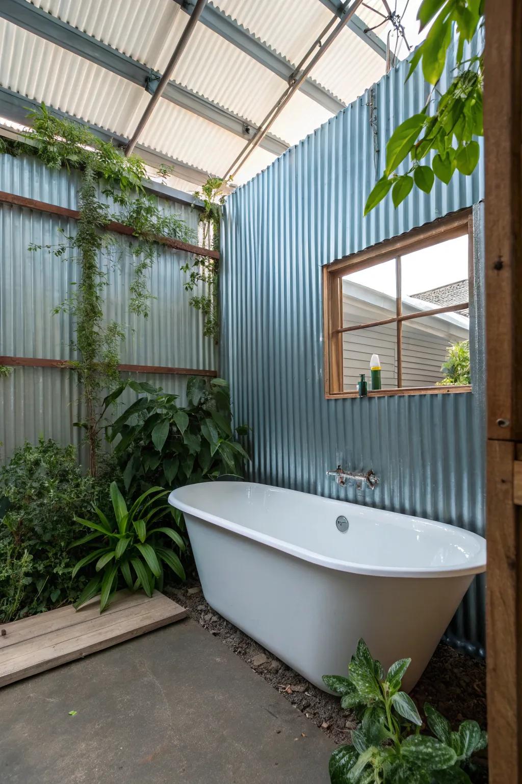 Create a refreshing retreat with an outdoor-inspired bathroom design.