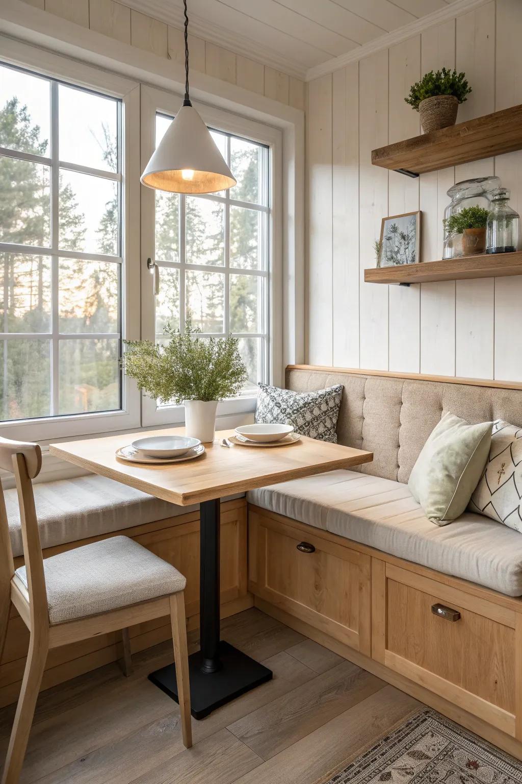 Timeless designs ensure your kitchen booth stays stylish through the years.