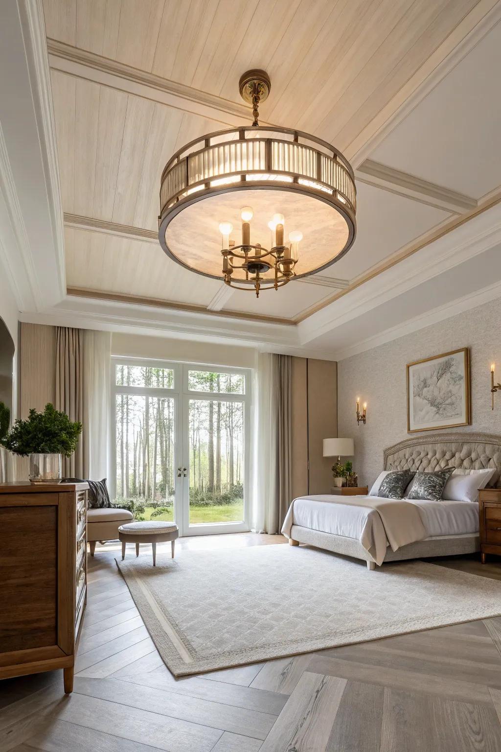 Metallic accents add sparkle and sophistication to any room.