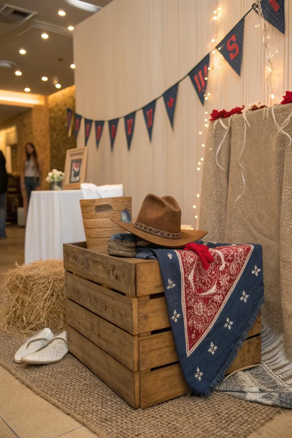 Capture the spirit of the Wild West with rustic cowboy decor that's both simple and stunning.