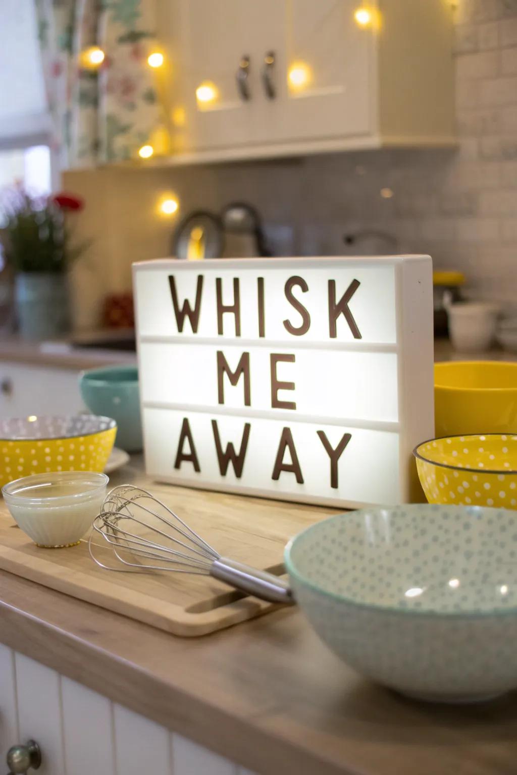 Spice up your kitchen with playful puns that bring a smile every time you cook.
