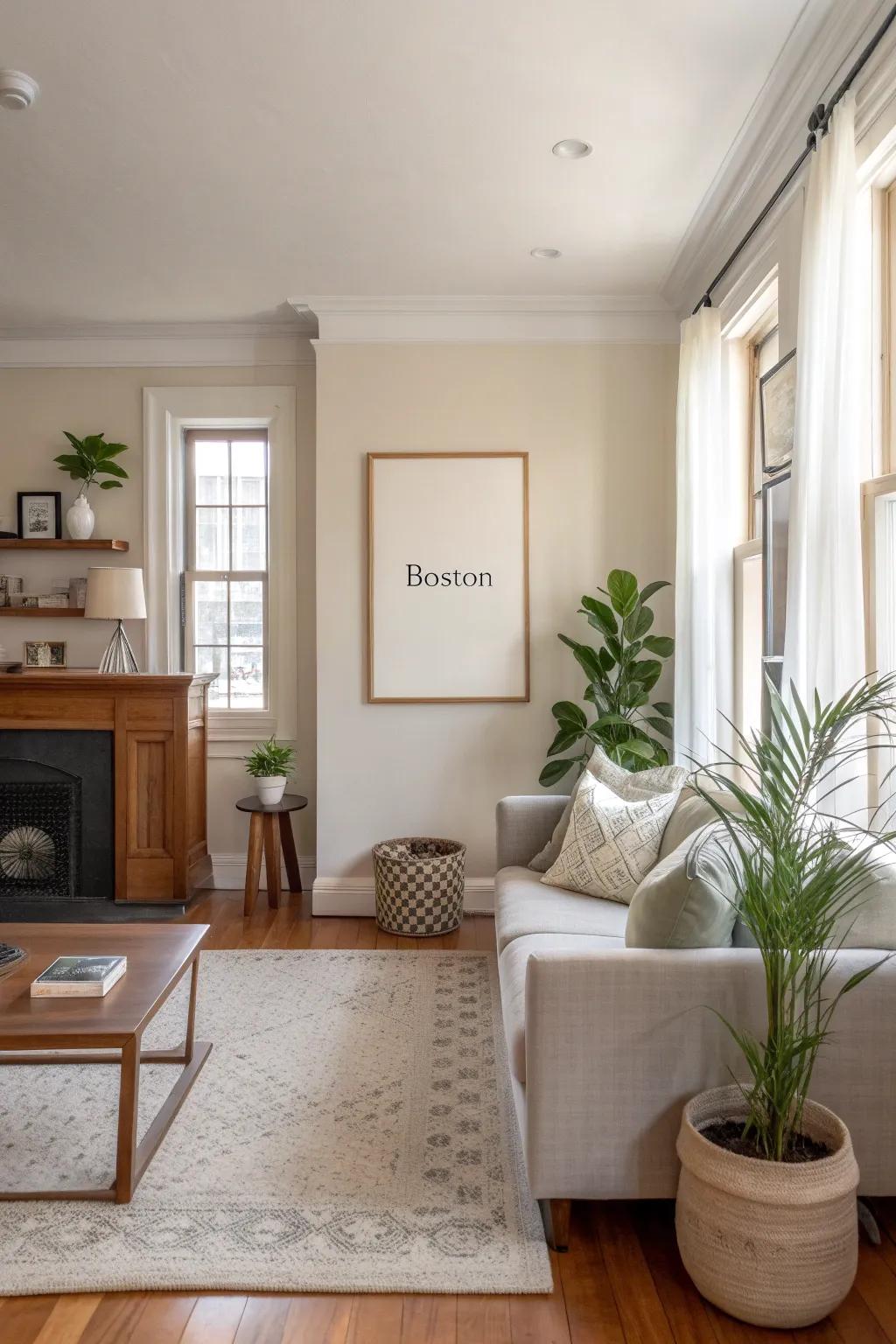 Make a bold statement with a large, eye-catching poster that demands attention.