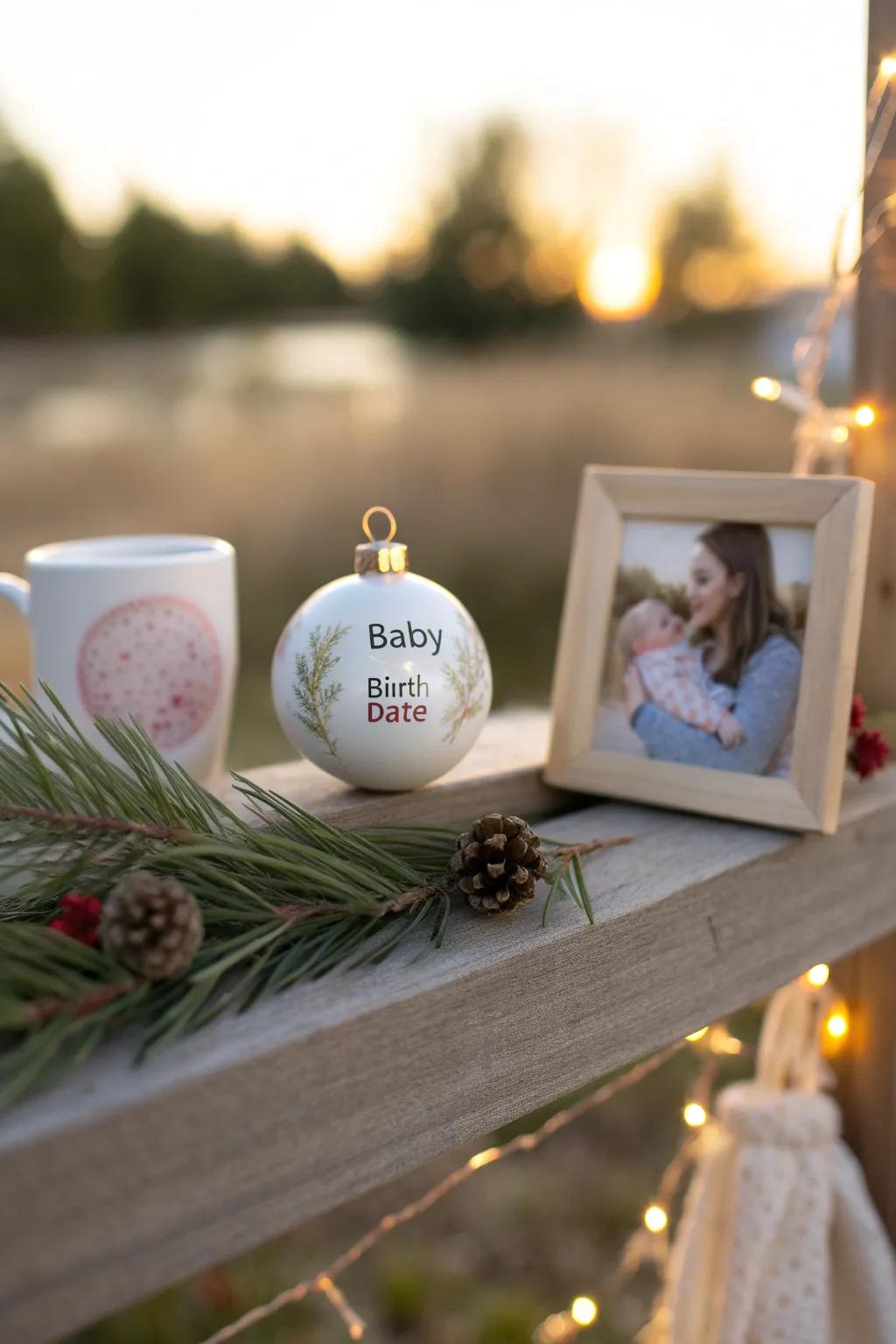 Capture precious moments with personalized ornaments that will be cherished forever.
