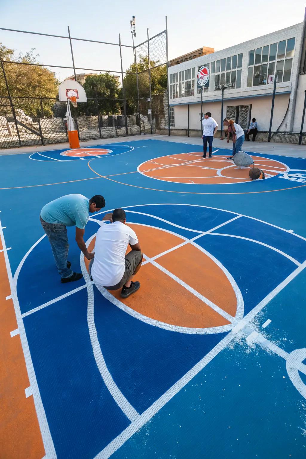 Community collaboration turns your court into a vibrant hub of creativity and unity.