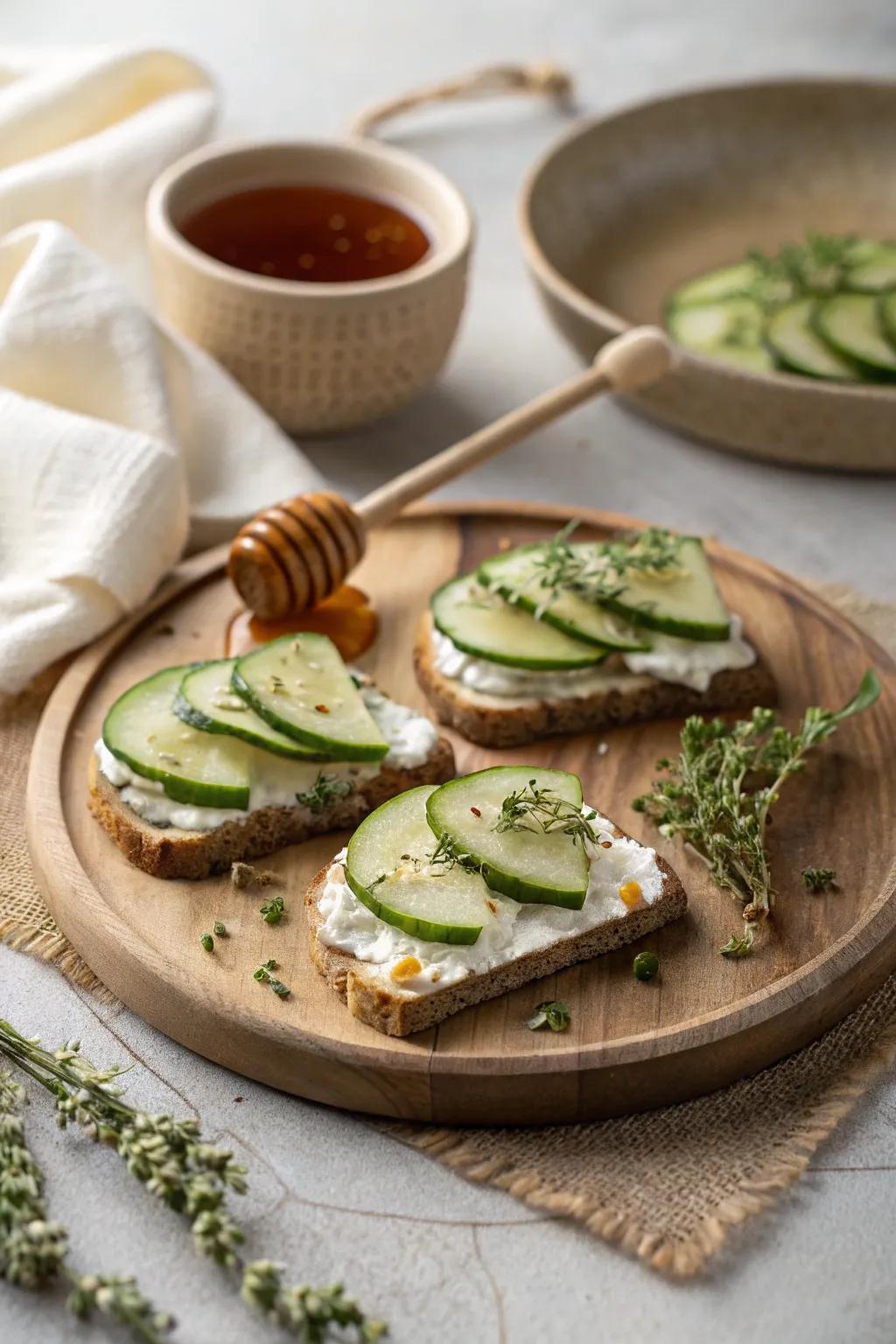 Sweeten your sandwich experience with a drizzle of honey. 🍯 #SweetAndSavory #FlavorBalance