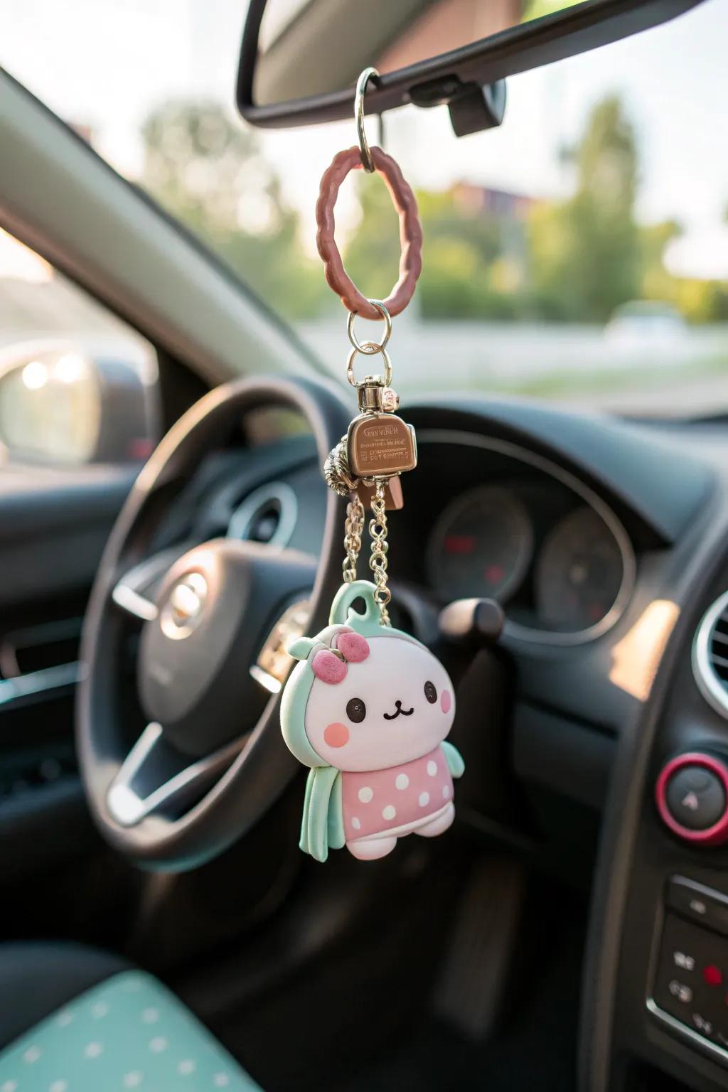 Carry a piece of charm wherever you go with adorable key chains that reflect your personality.