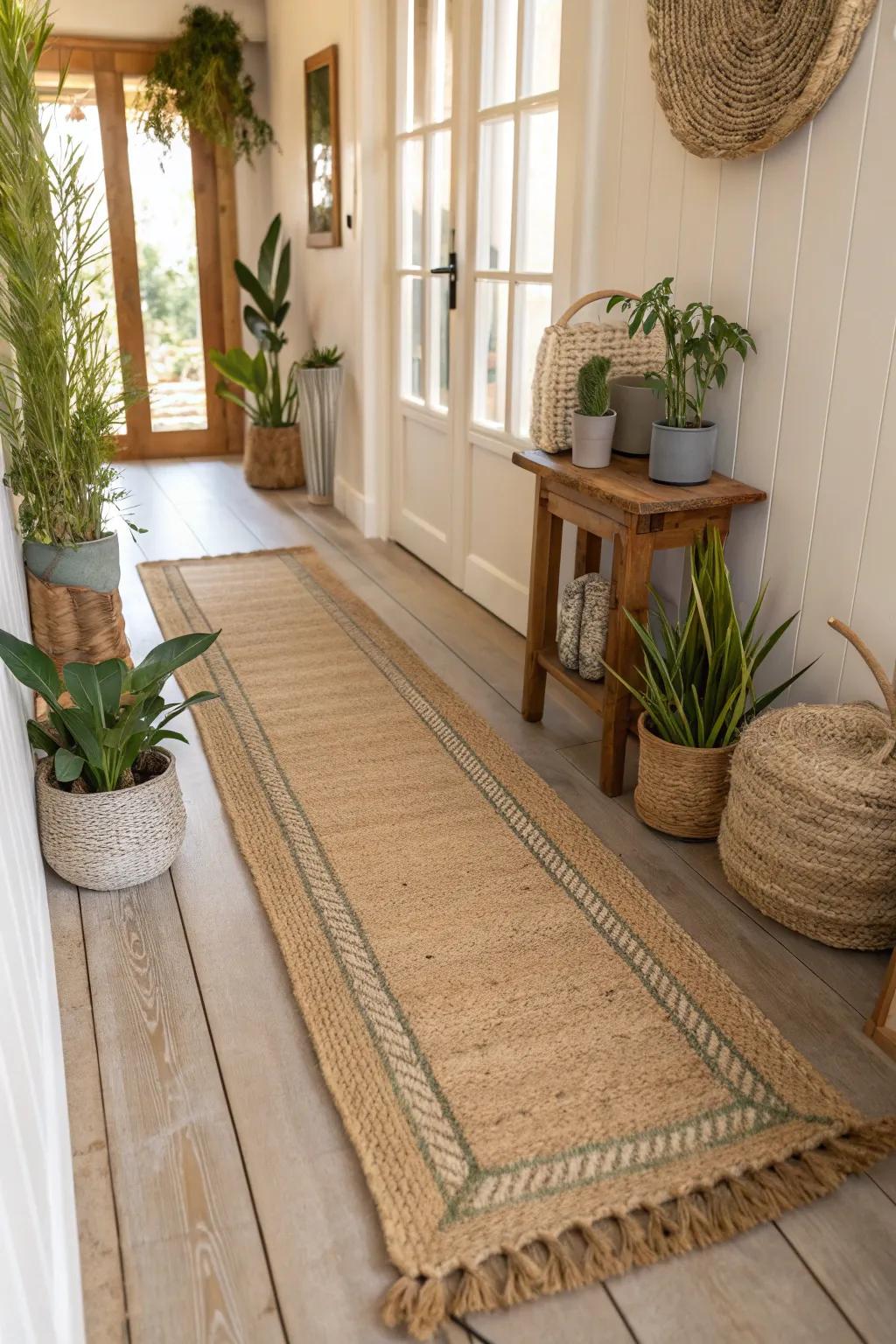 Embrace sustainability with eco-friendly runner choices.