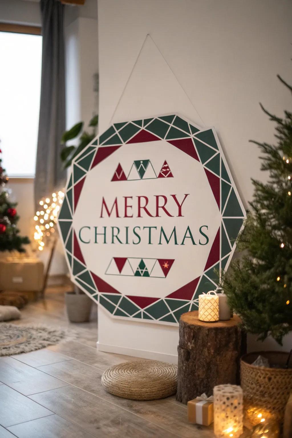 Add structure and interest to your logo with modern geometric patterns.