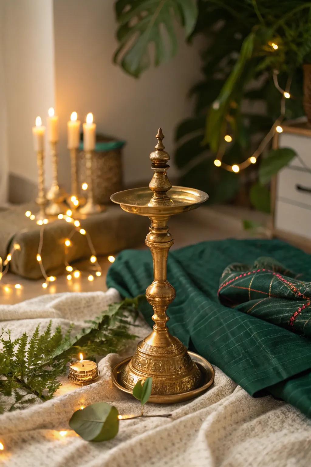 Fairy lights cast a magical, festive glow in your home. ✨ #CozyLighting #FestiveVibes