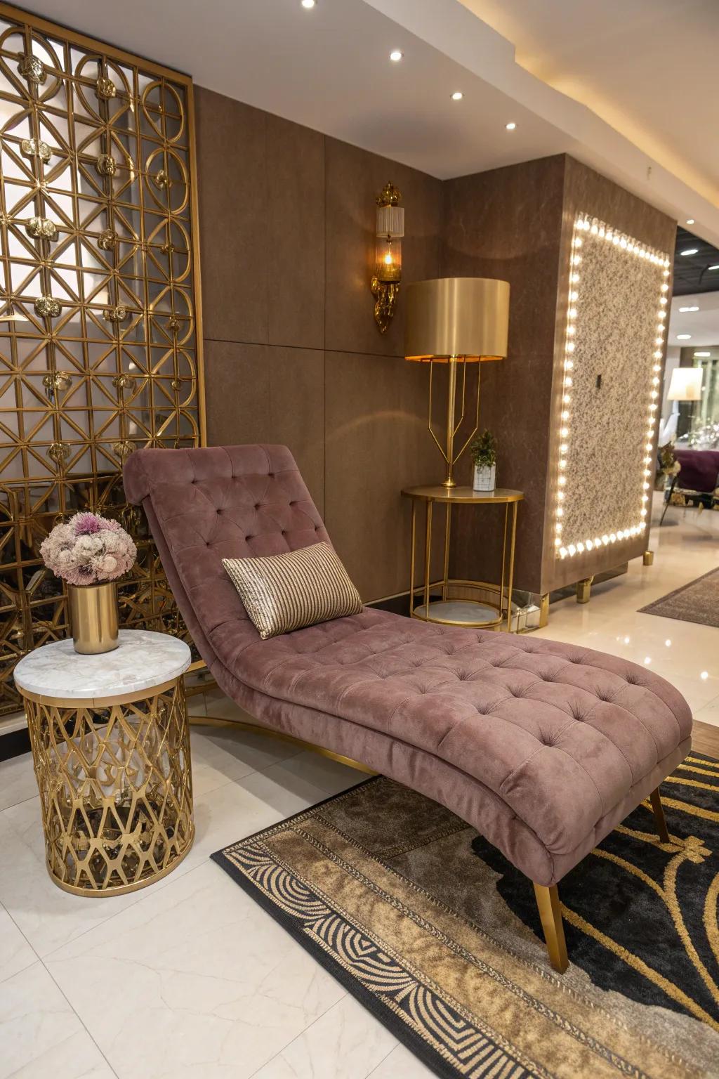 Luxury that pampers: Create an opulent escape for your clients. ✨ #LuxuryDesign #SalonLuxury
