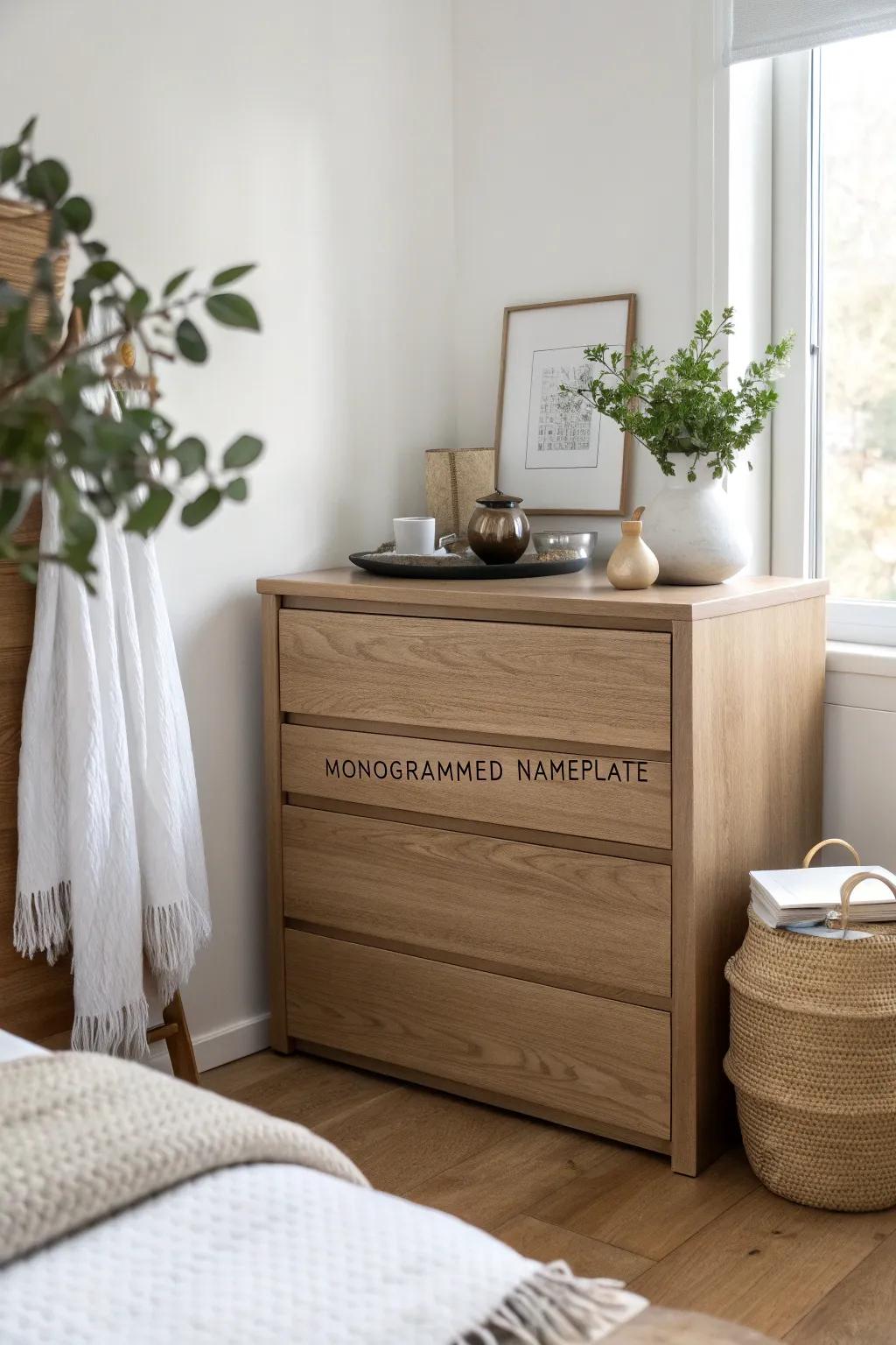 Make it personal with custom decor, turning your dresser into a reflection of you. ✨ #CustomDecor #PersonalStyle