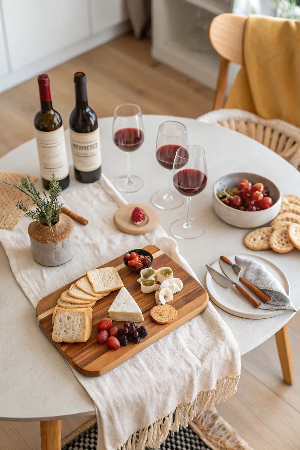 Create a wine tasting adventure right at home with your favorite selections. 🍷 #WineLovers #DateNight