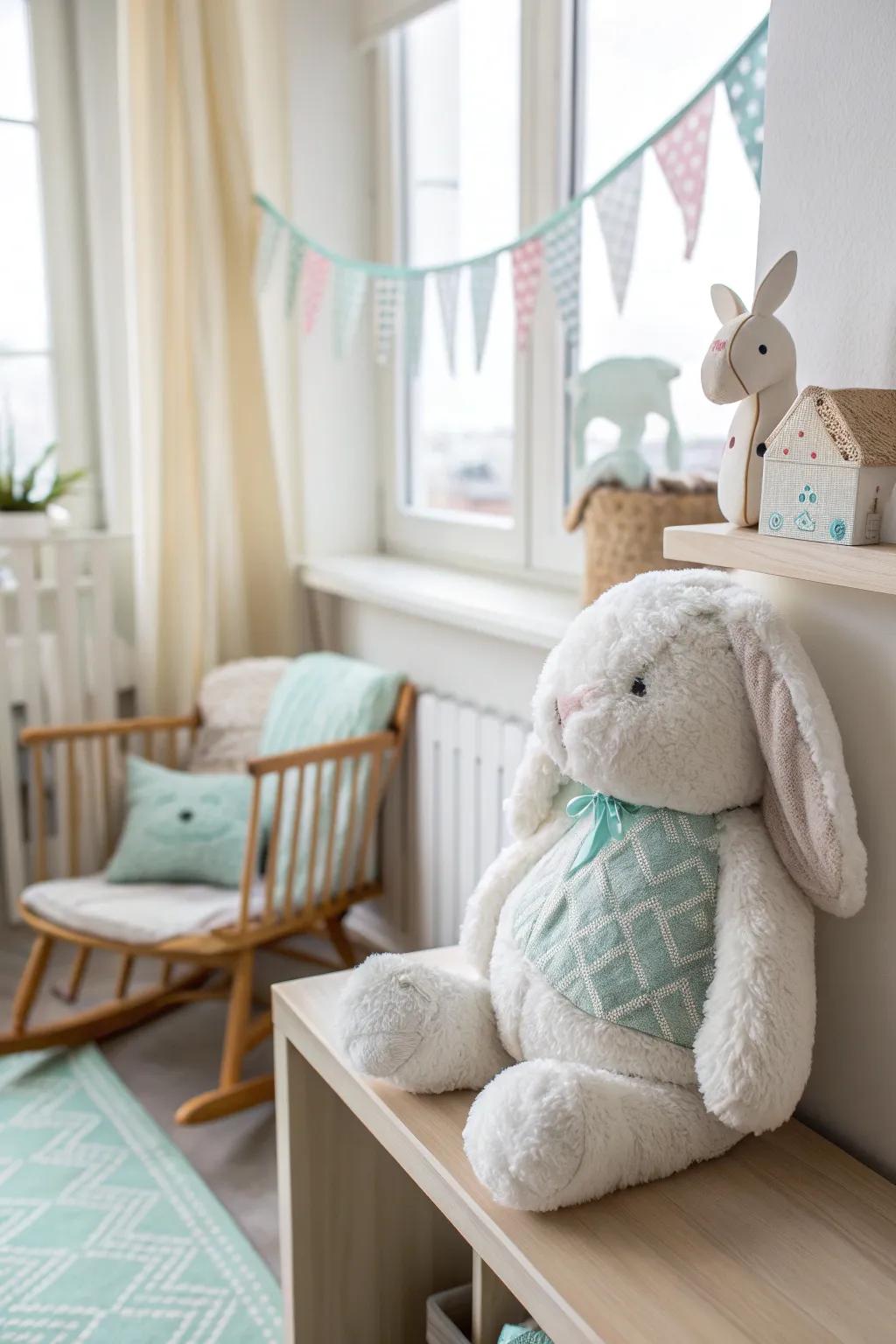 Welcome your baby's first cuddly friend into their world with a plush toy that promises comfort and joy.