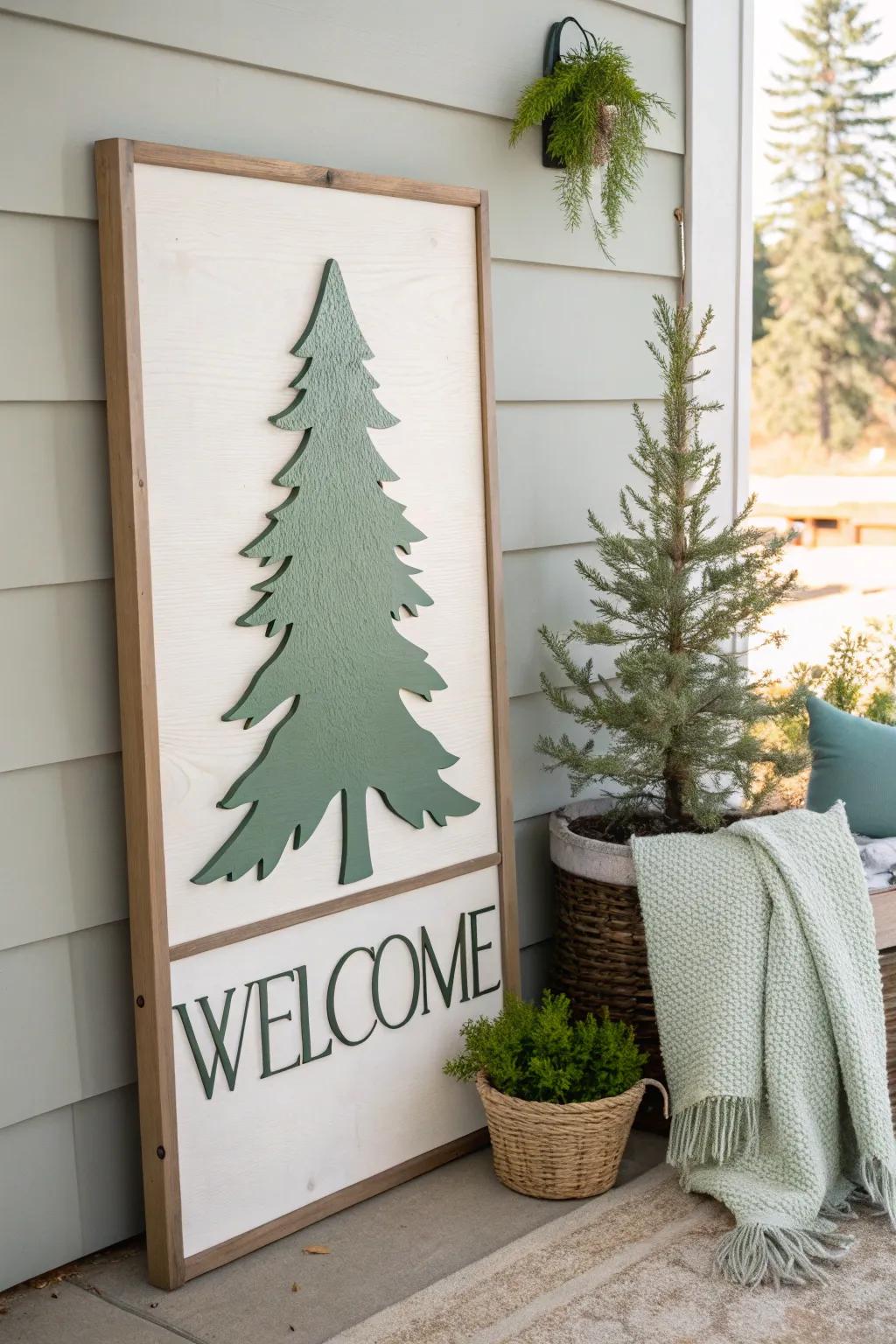 Welcome to the wilderness! Nature-inspired signs bring the beauty of the outdoors right to your doorstep.