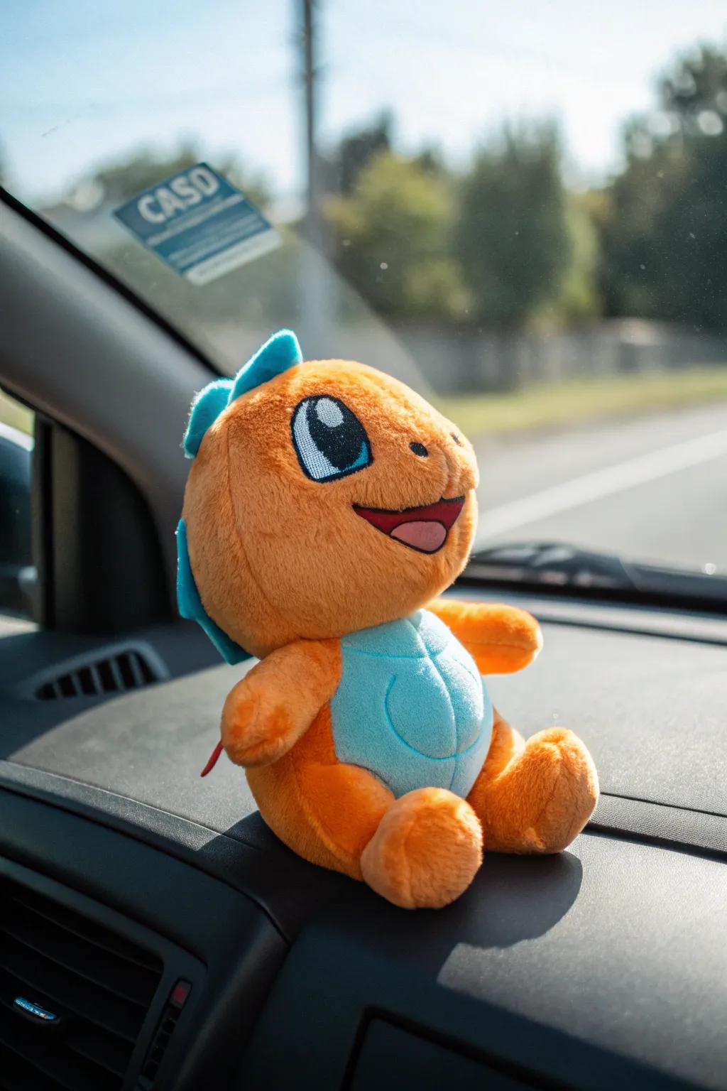 Bring smiles to every journey with an adorable dashboard companion that adds a touch of whimsy to your car.