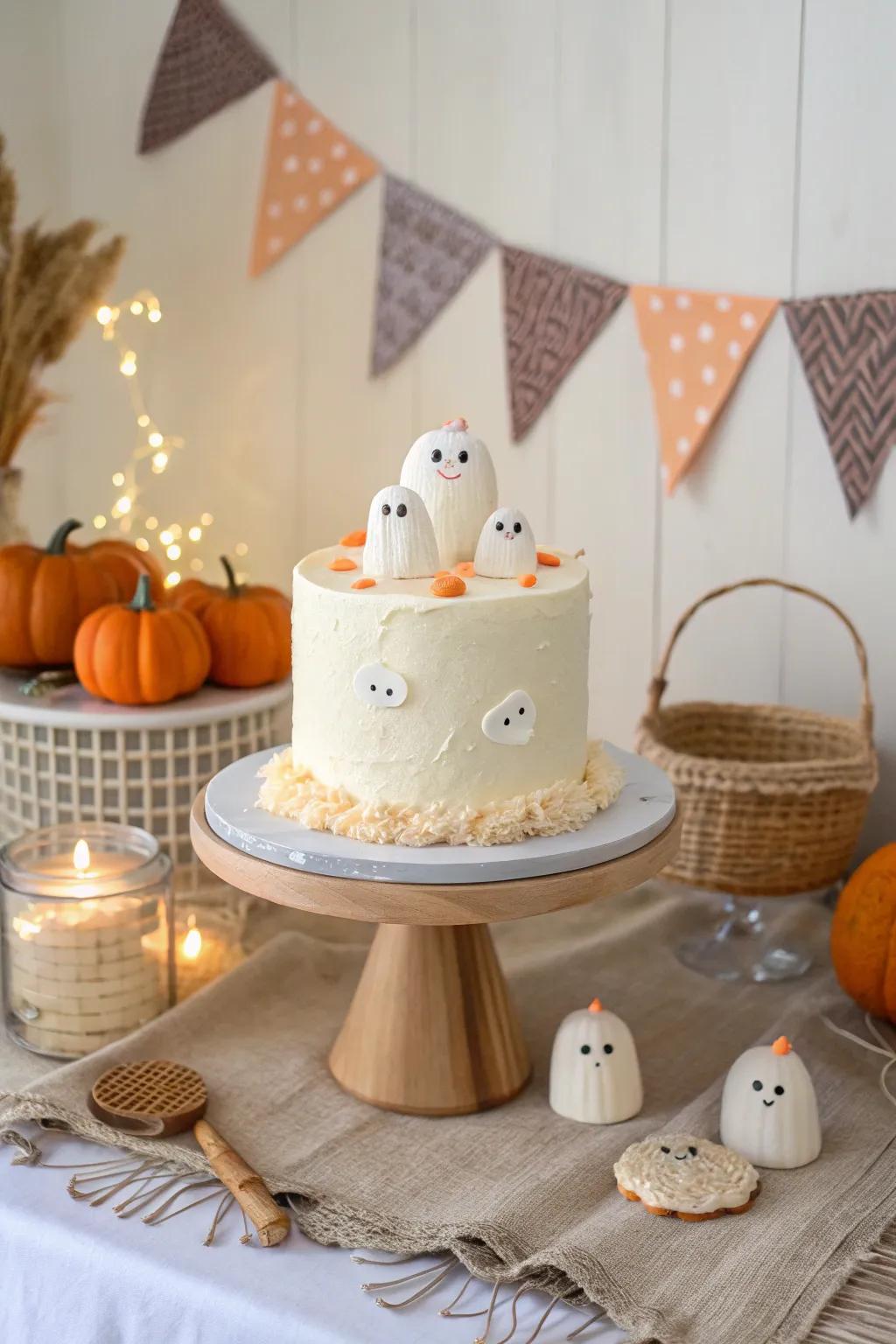 Bring a touch of ghostly charm to your baby shower with these playful spirits!
