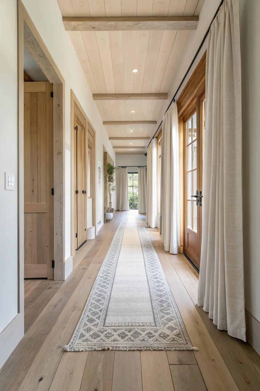 Give your runner room to shine by leaving ample space on each side.