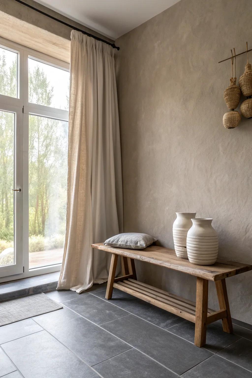 Greige strikes a perfect balance, adding depth and warmth to your space without overpowering it. 🌿 #GreigeLove #InteriorDesign