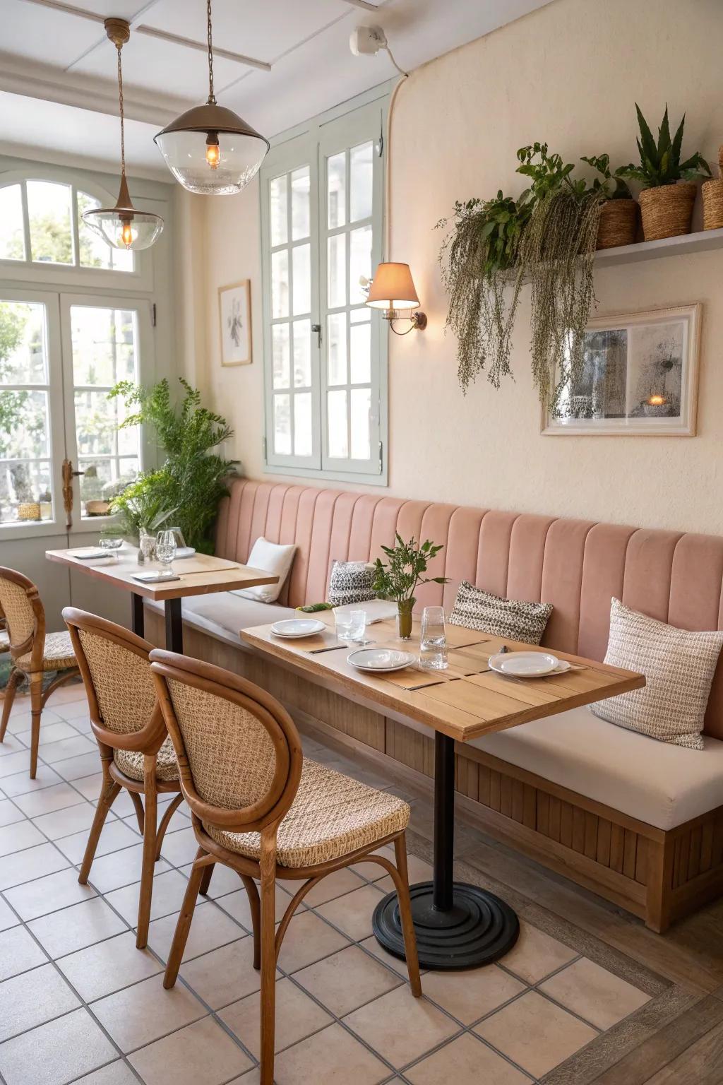 Create character with mismatched seating that tells a story in every corner. #SeatingStyle #HomeDecor #UniqueLiving