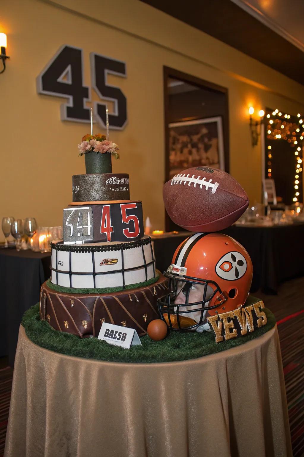 Score big with a sports-themed party that brings the excitement of game day into the celebration. #SportsFan #BirthdayGoals 🏈