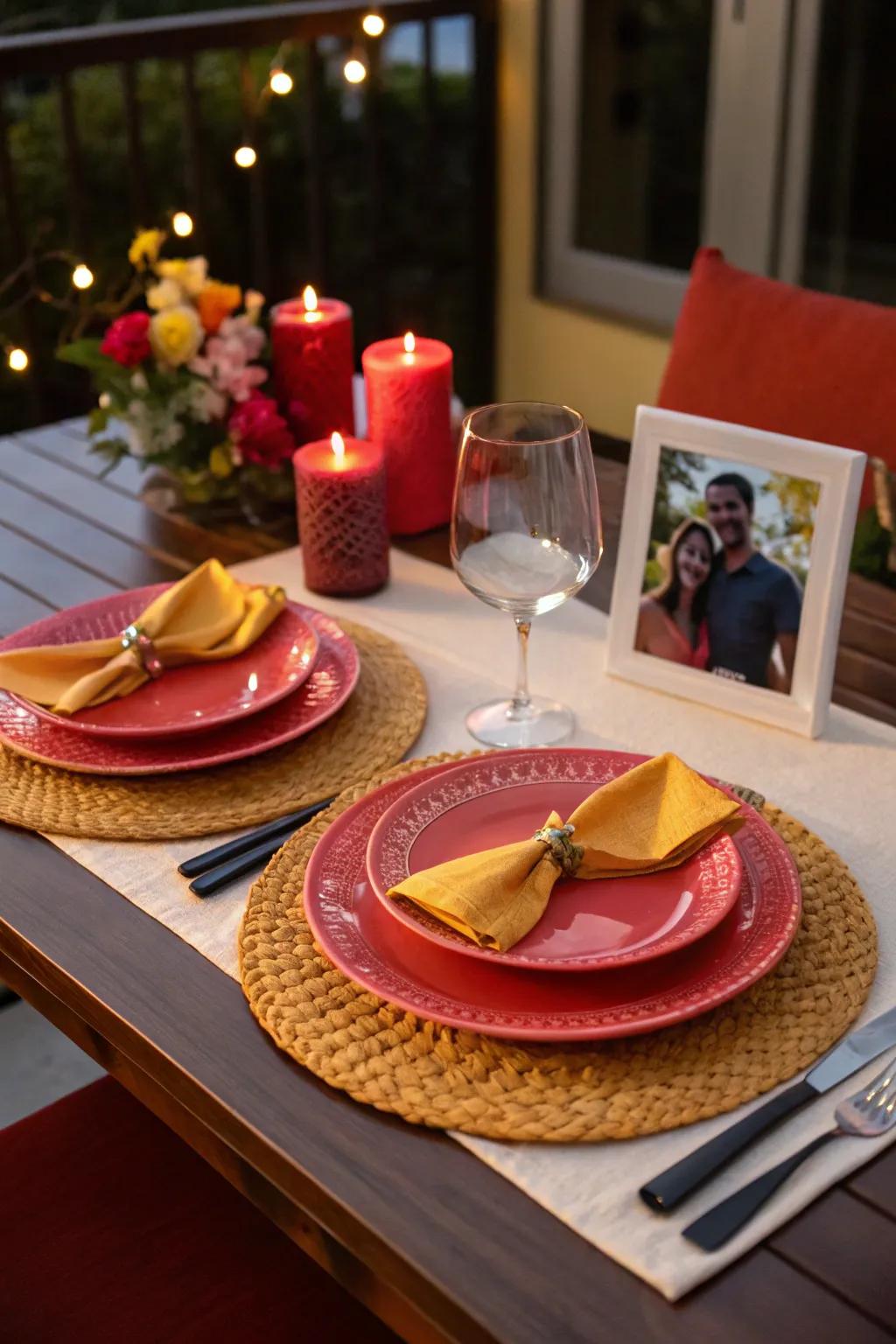 Travel back in time by recreating the magic of your first date at home.