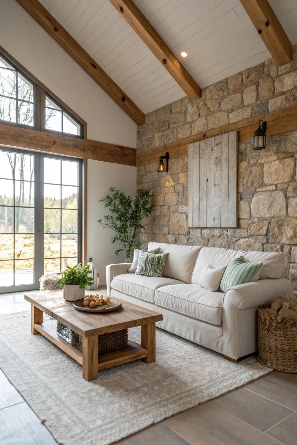 Elevate your living space with modern rustic furniture that perfectly balances sleek design and rustic charm.