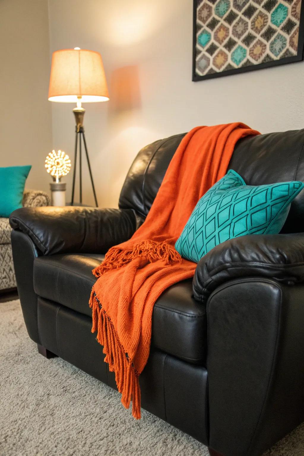 A cozy corner perfect for relaxing evenings at home.