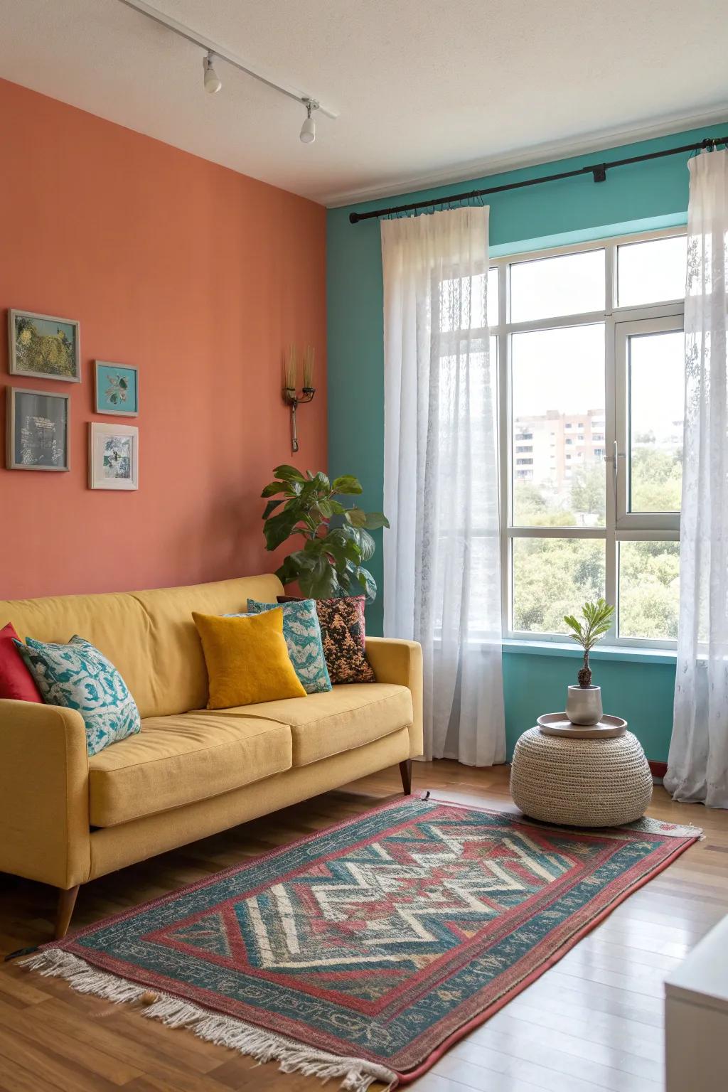 Bask in the glow of natural light for a bright, airy atmosphere.