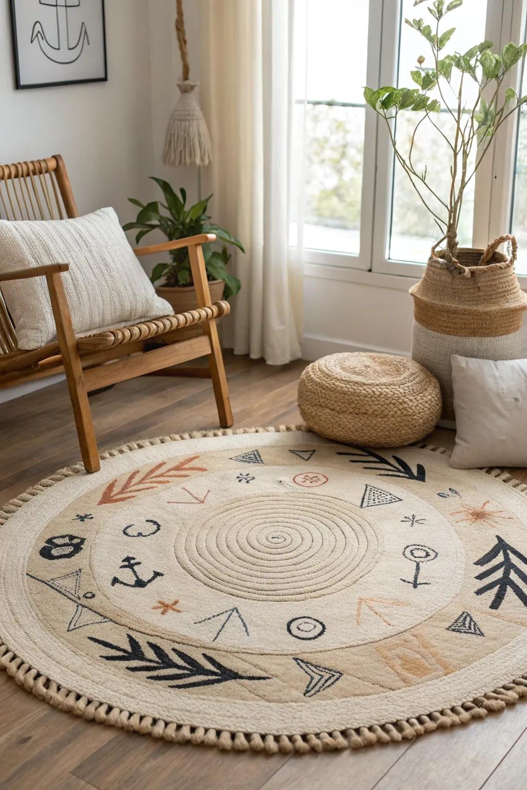 Infuse your space with creativity through abstract patterns that celebrate individuality and style.