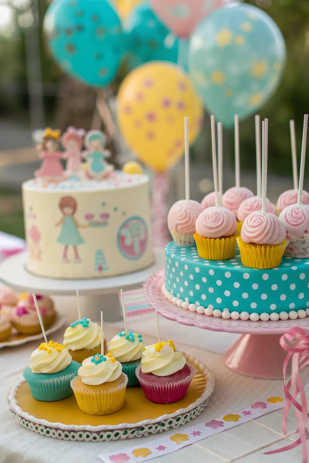 Themed treats are not only delicious but also add a playful touch to your candy table. Sweet and stylish!