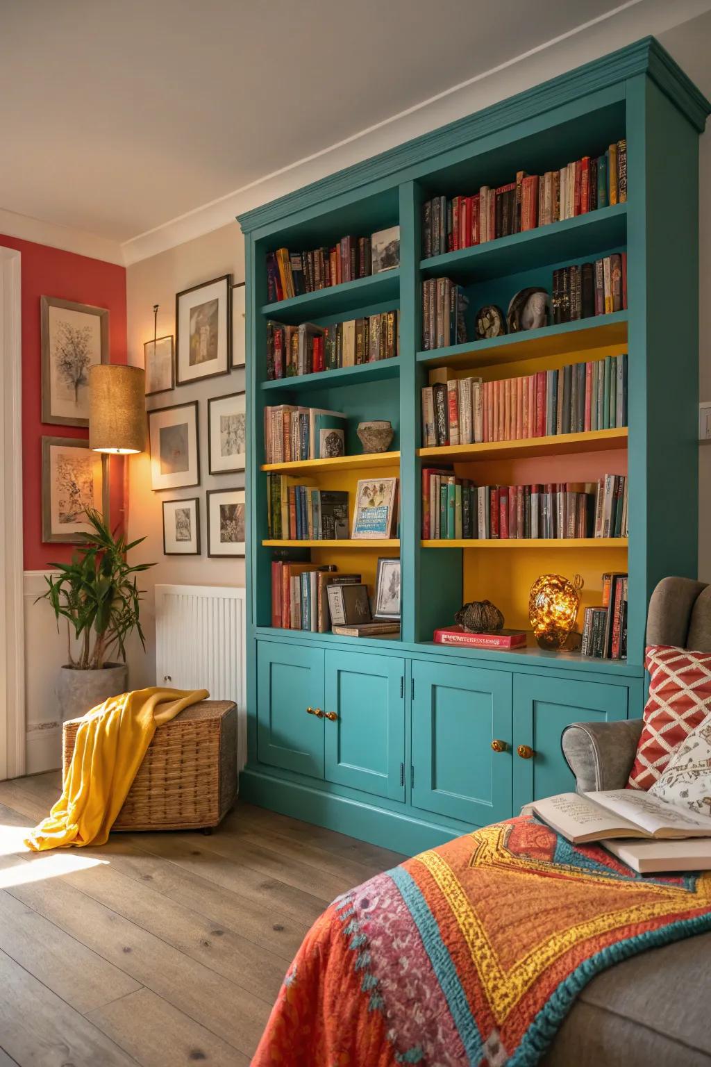 Surround yourself with stories and style with a personal library feel.