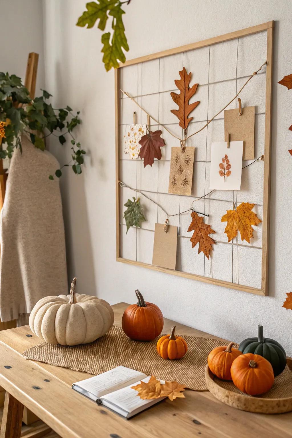 Embrace the season's harvest with a display full of nature's bounty. #HarvestFestival #SeasonalDecor
