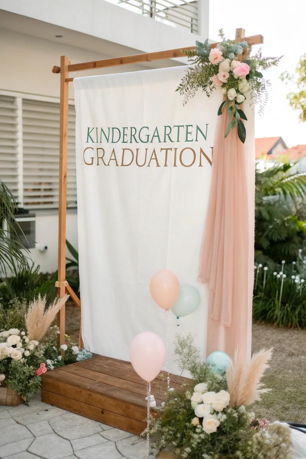 Make each graduate feel special with custom name banners that add a unique touch. ✨ #CustomDecor #SpecialMoments