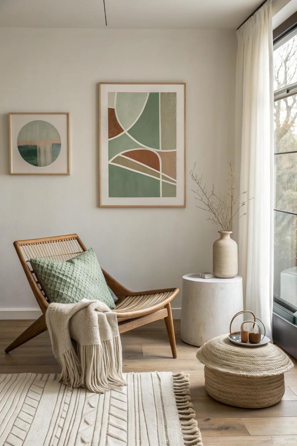 Embrace the simplicity of clean lines and minimalist designs for a calming atmosphere.