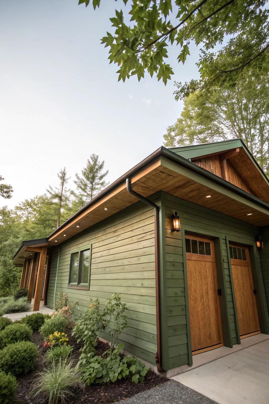 Fascia boards offer a sleek finish, enhancing both style and durability.