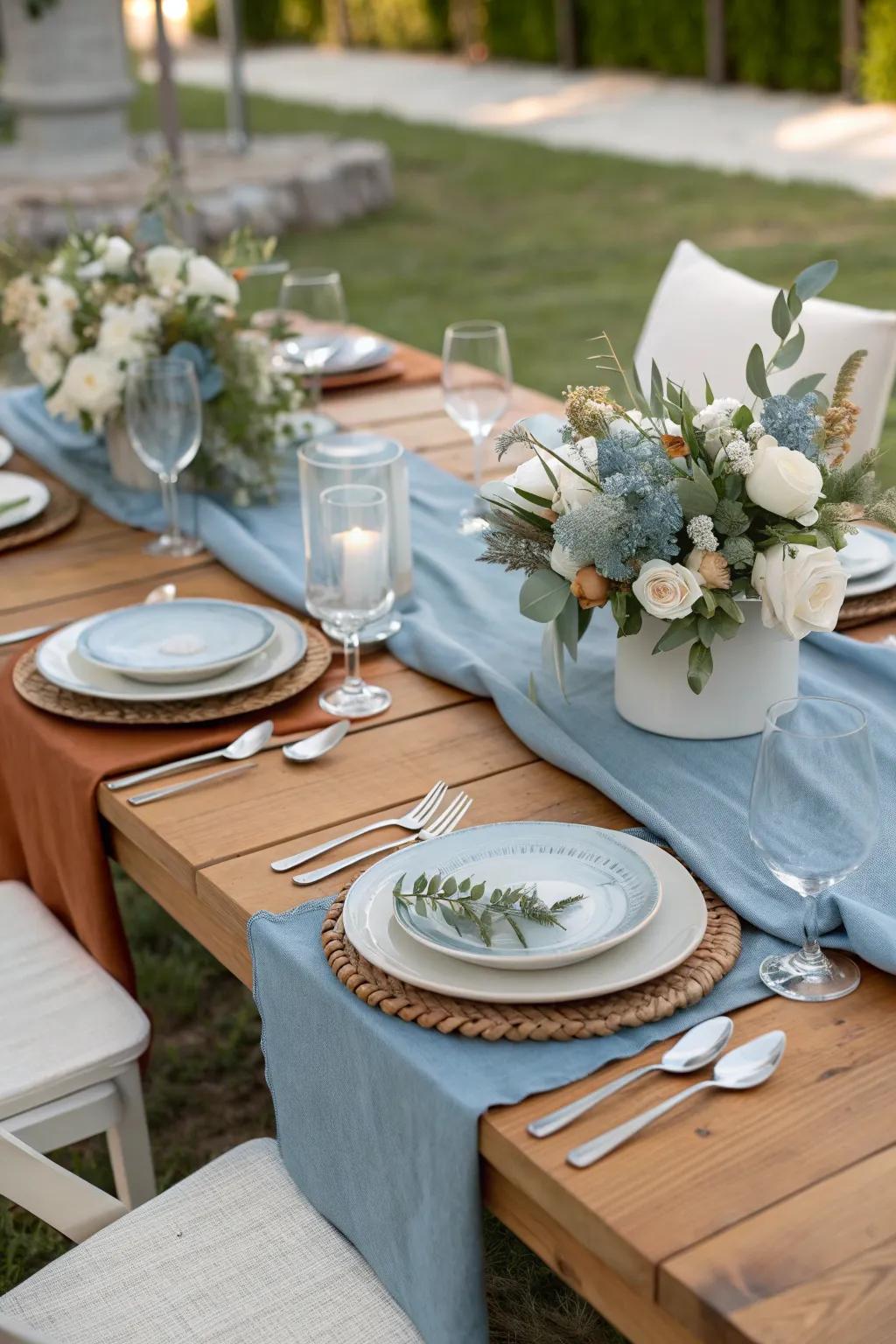 Infuse your wedding with romance using this serene and ethereal color palette.