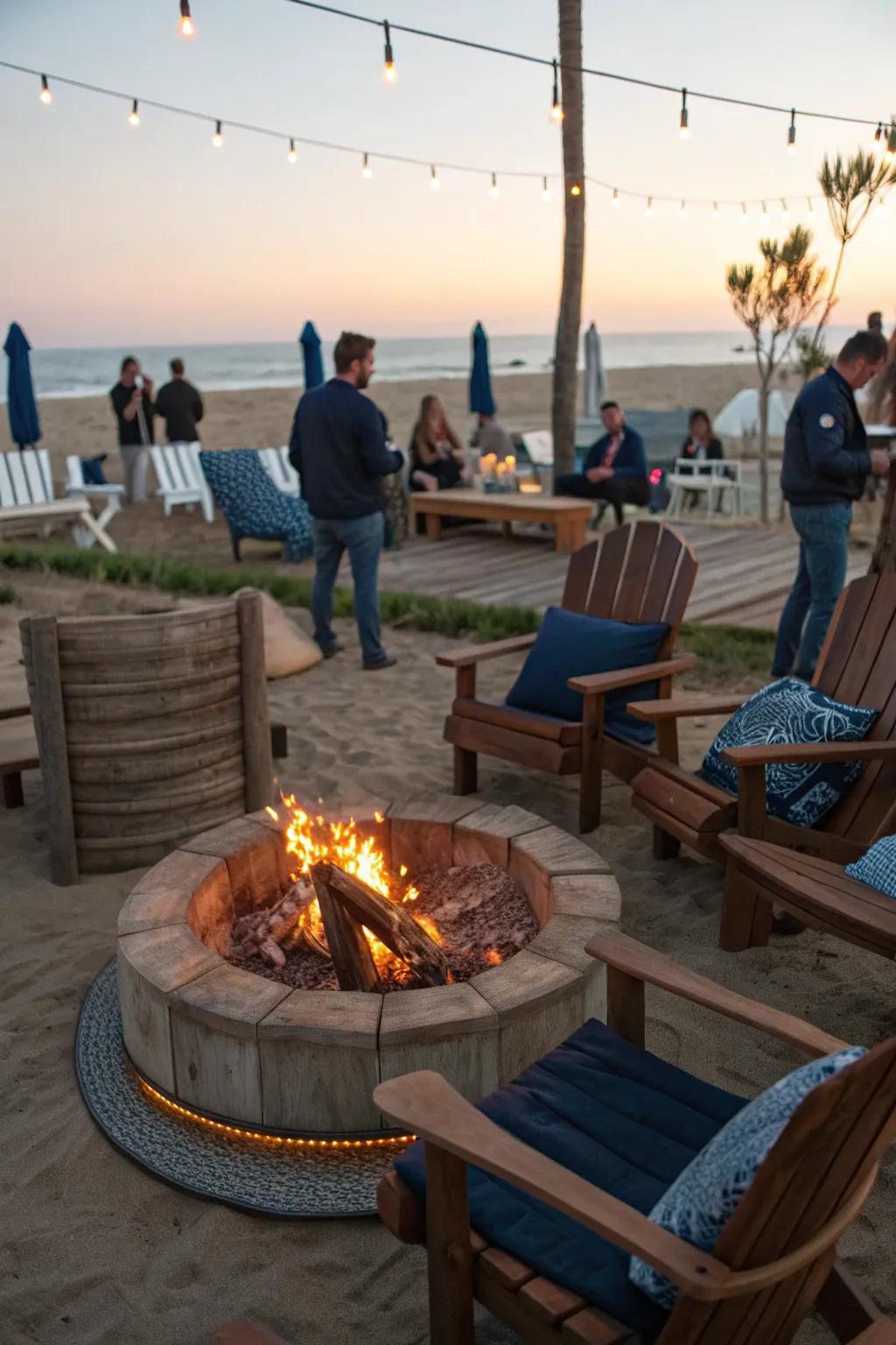 Feel the warmth of the fire and the sand between your toes at a beach bonfire bash that promises unforgettable memories. #BeachParty #BonfireNights 🔥