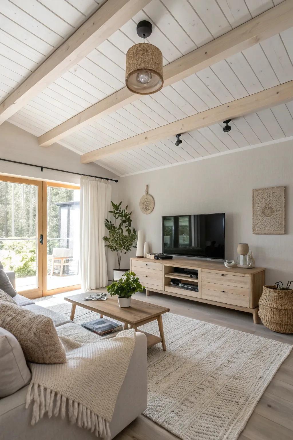 Soffits elegantly hide mechanical elements, keeping your space sleek and tidy.