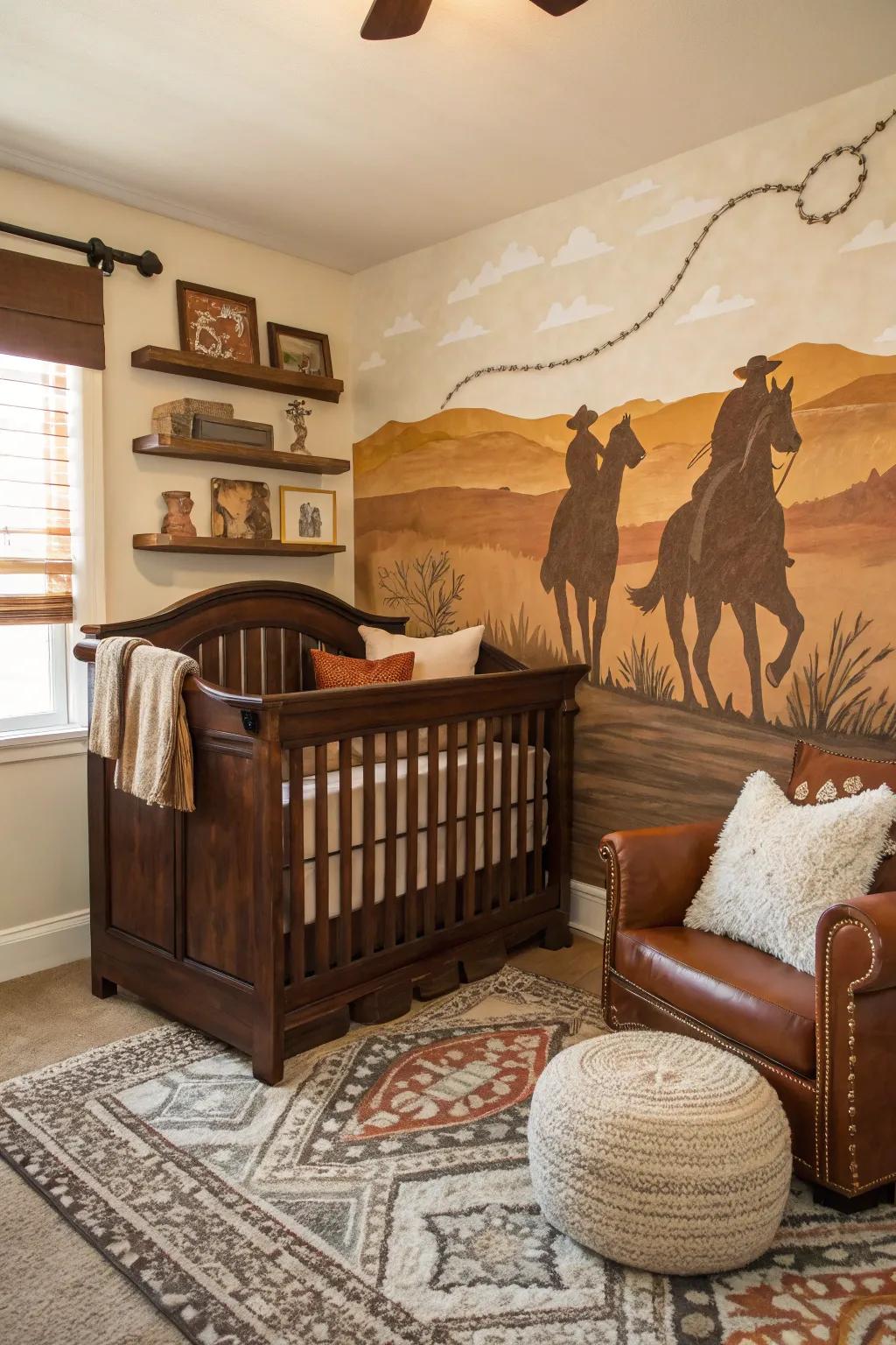 Bring the spirit of the Wild West to life with cowboy-inspired wall art. 🎨 #WesternArt