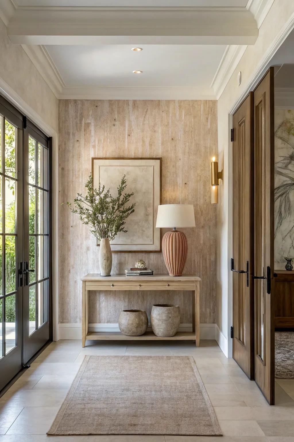 Textures transform walls into a canvas of sophistication. 🎨 #WallArt #HomeTexture