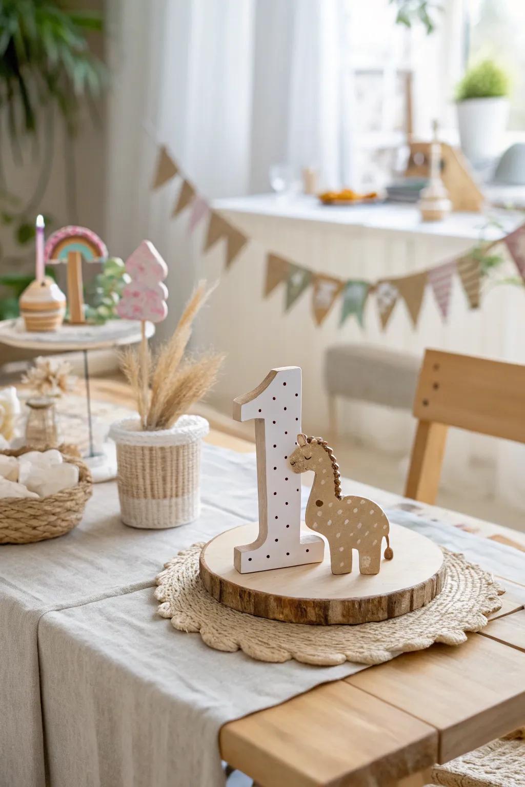 Bring playfulness to the table with delightful animal cutouts. 🦁 #DIYDecor #PartyIdeas