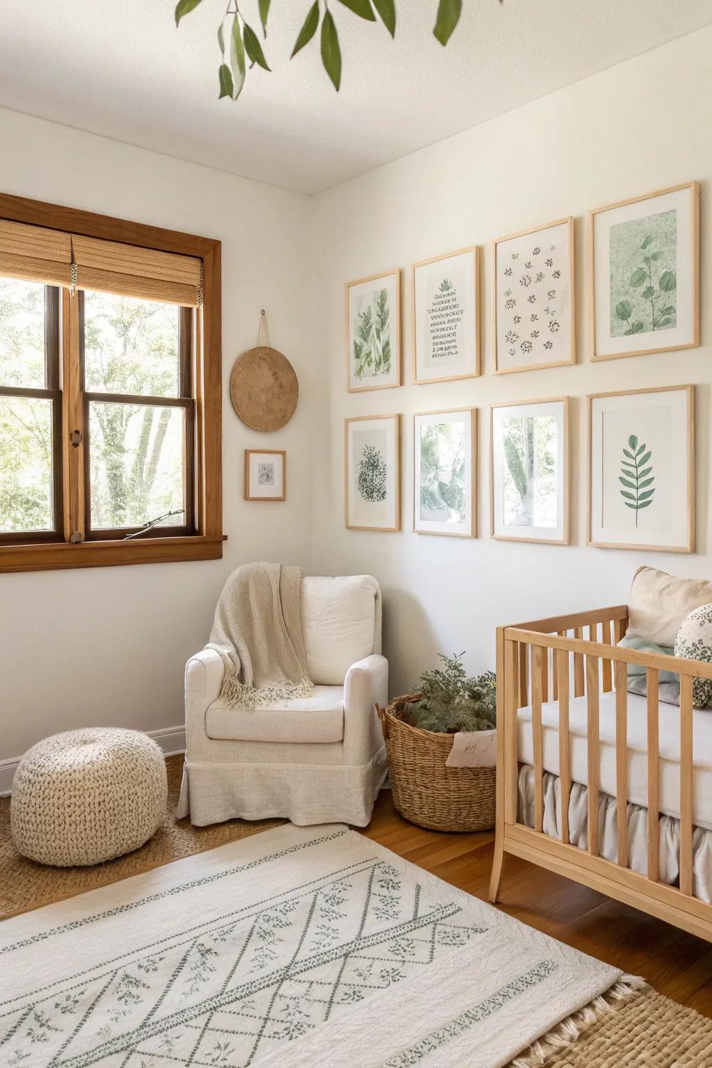 Bring the nursery to life with charming wall art.