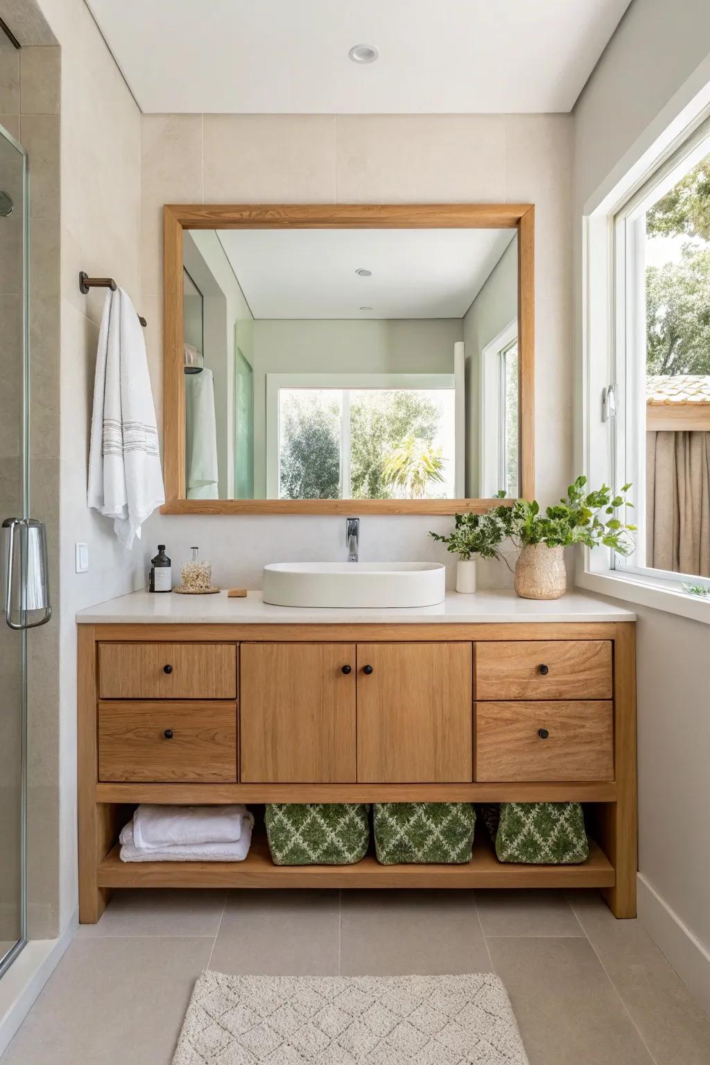 Less is more with straightforward lines that deliver a minimalist touch. ✨ #Minimalism #BathroomInspiration