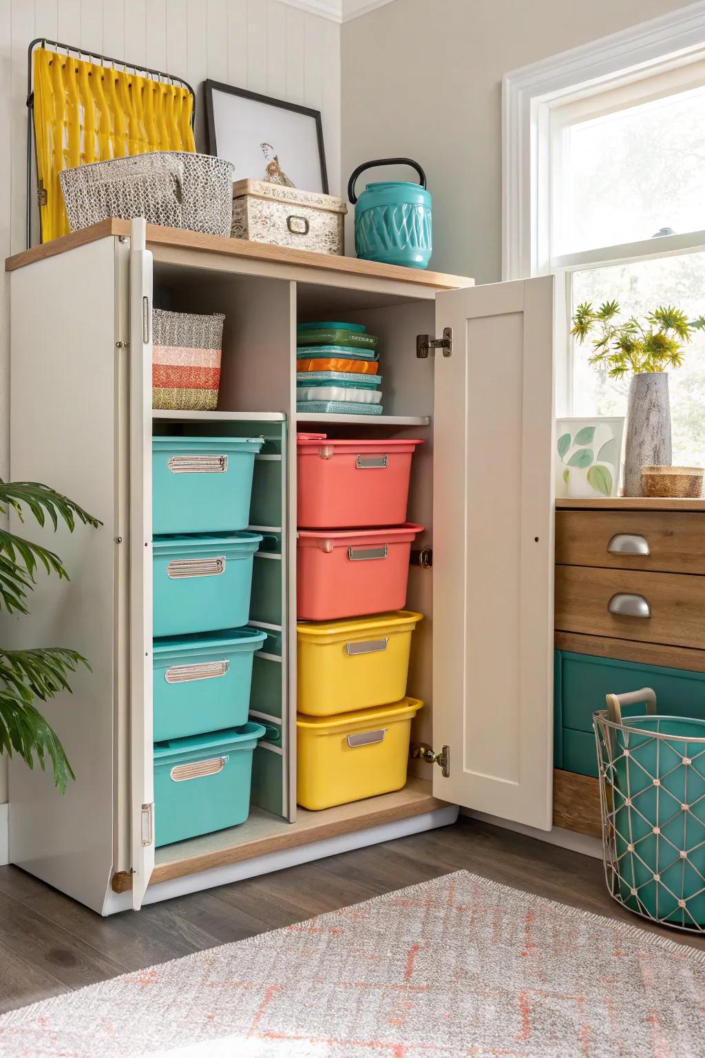 Stay organized with smart solutions that make finding items a breeze. 🛠️ #OrganizeYourLife #KitchenHacks