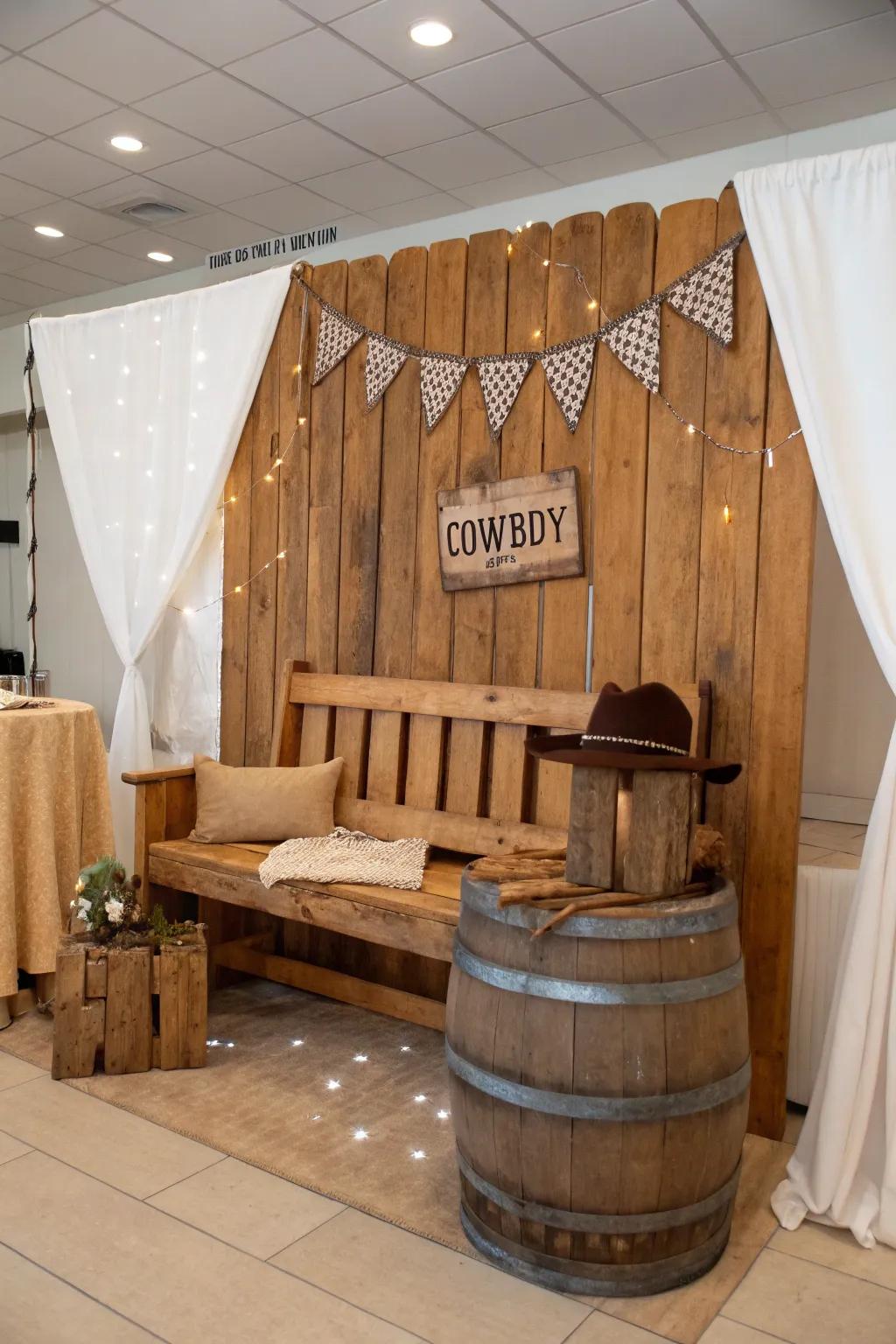 Capture memories with a photo-ready backdrop that's the perfect mix of fun and nostalgia.