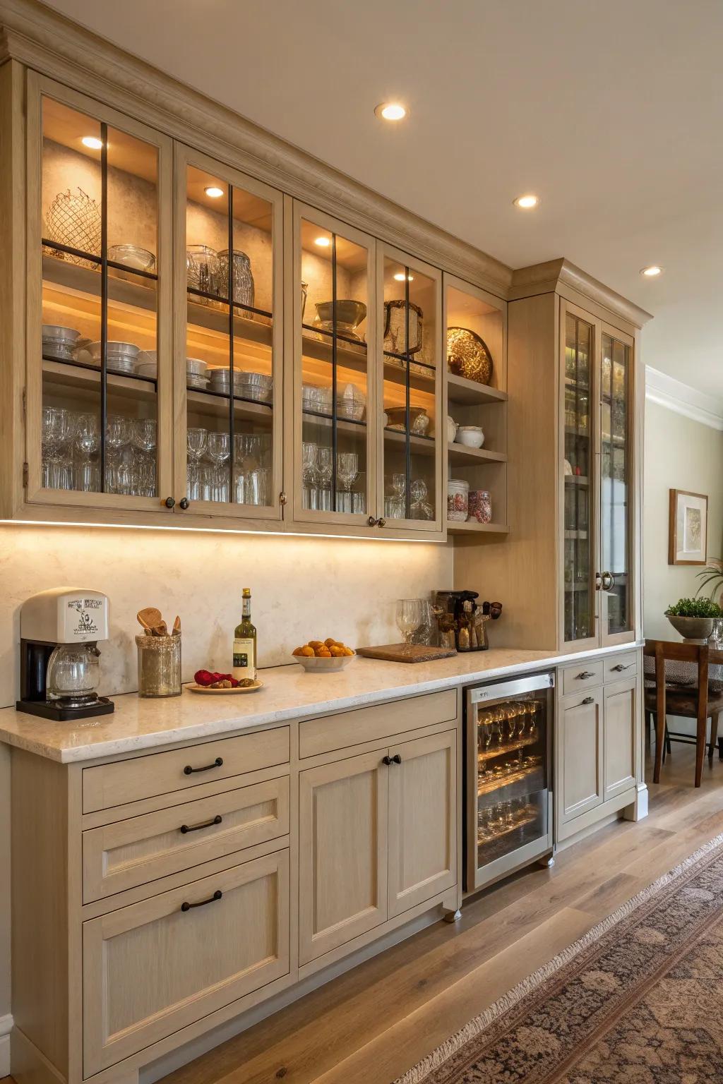 Keep your kitchen clutter-free with under-cabinet storage solutions.