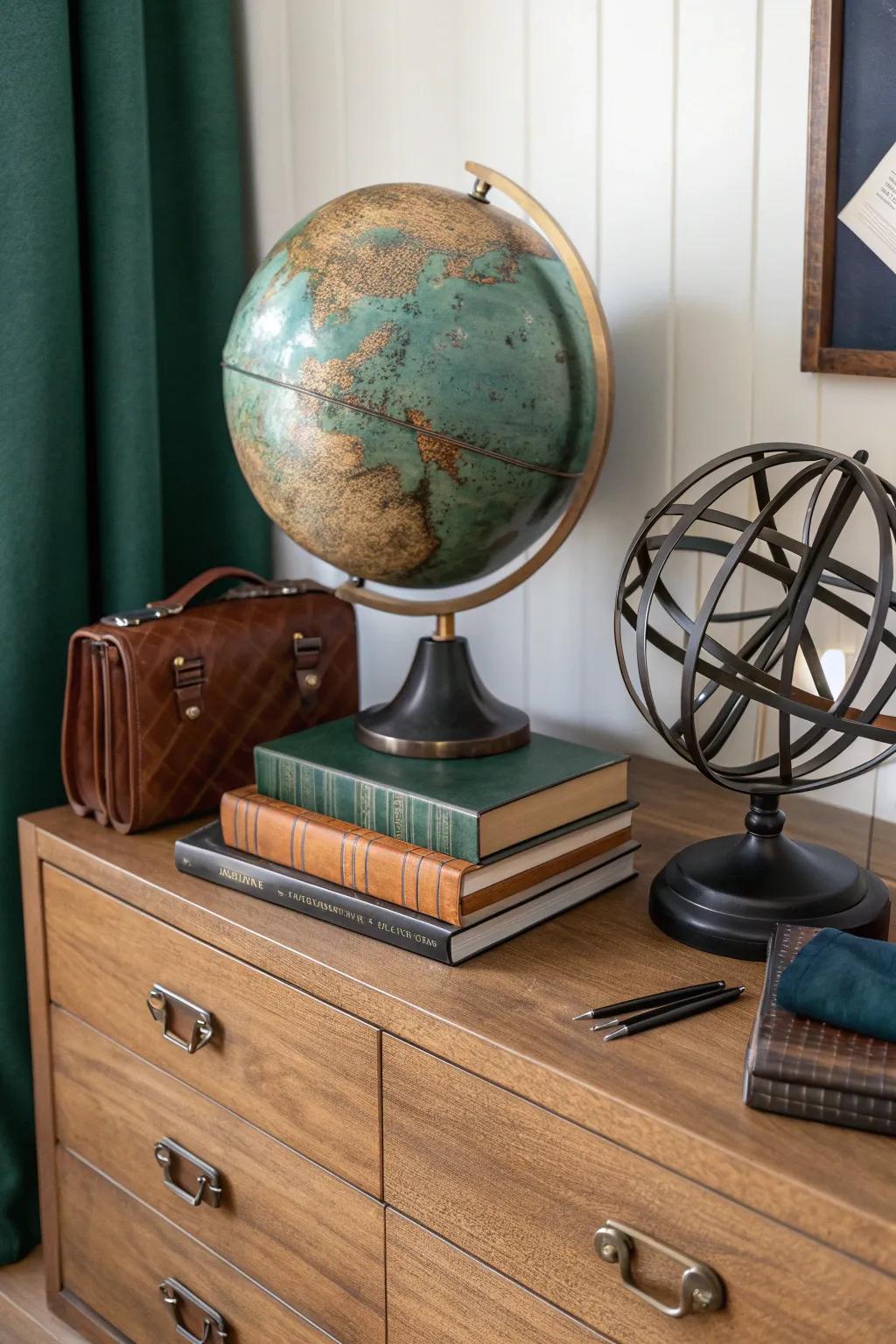 Personal items on your dresser tell your story and add a unique touch to your space.