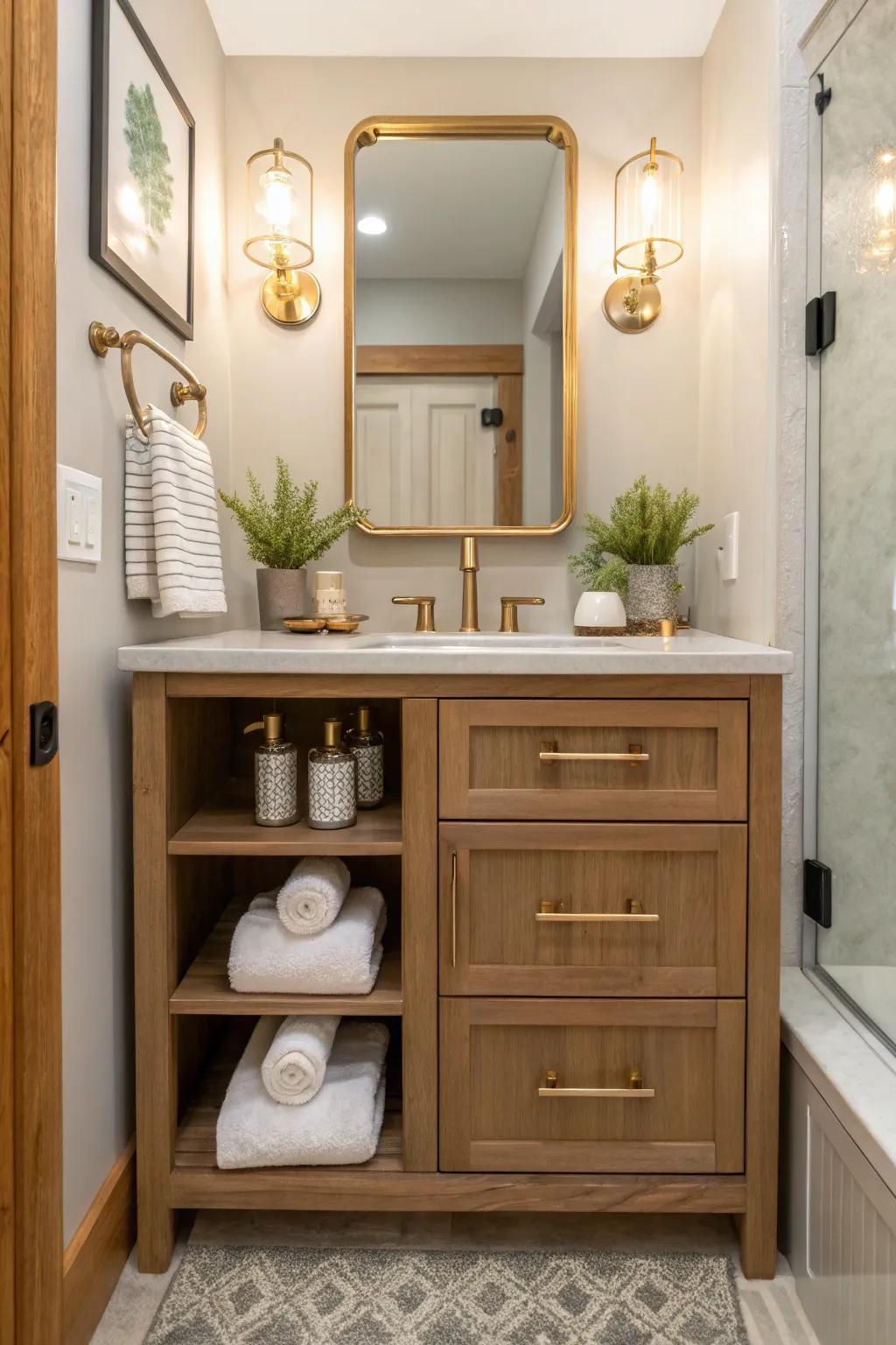 Optimize your space with multi-functional furniture that combines beauty and utility.